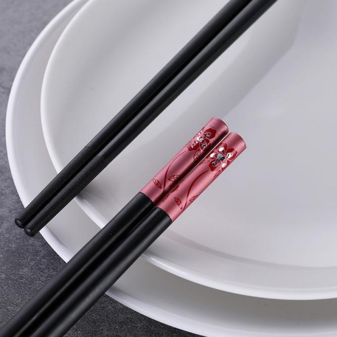 Chopsticks πολυτέλειας ξενοδοχείων ειδικό κινεζικό φιλικό προς το περιβάλλον λογότυπο συνήθειας 1