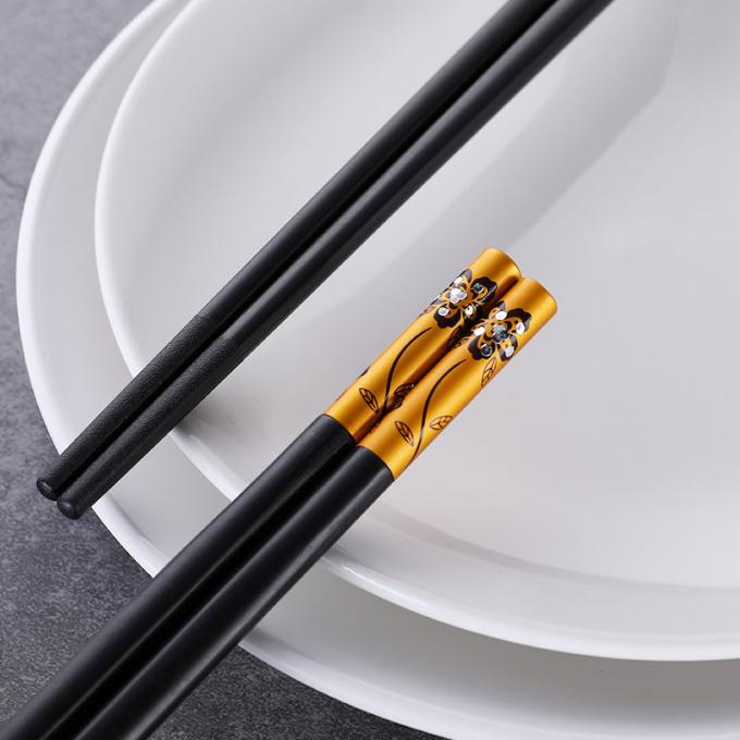 Chopsticks πολυτέλειας ξενοδοχείων ειδικό κινεζικό φιλικό προς το περιβάλλον λογότυπο συνήθειας 4