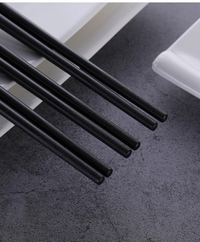GTE 10 ζευγάρια Chopsticks πολυτέλειας πολυμερών σωμάτων & ίνας υάλου επιτραπέζιο σκεύος με τα κινέζικα 1