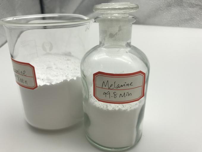 Σκόνη υψηλών καθαρή μελαμινών 99,8% λεπτά CAS 108-78-1 2
