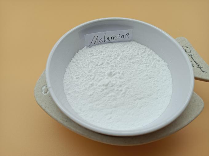 Καθαρή άσπρη σκόνη μελαμινών κοντραπλακέ 99,8% λ. CAS 108-78-1 0