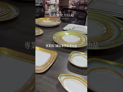 Προσαρμοσμένο λευκό χρώμα μελαμίνη επιτραπέζια σκεύη υψηλής ποιότητας μελαμίνη ξενοδοχειακά σκεύη