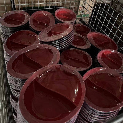 Καλή τιμή. Dinnerware μελαμινών αντίστασης θερμότητας θέτει το μη τοξικό τσιπ ανθεκτικό σε απευθείας σύνδεση