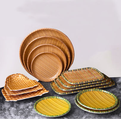 Καλή τιμή. Δυτικό Dinnerware μελαμινών πιάτων A5 θέτει το σκανδιναβικό οικιακό προσαρμοσμένο δίσκος λογότυπο σε απευθείας σύνδεση