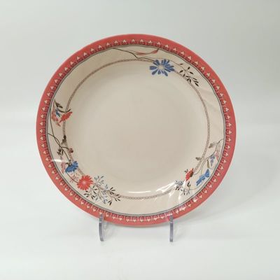 Καλή τιμή. Ανθεκτική εγχώρια μελαμίνη τσιπ γύρω από τα πιάτα γευμάτων εστιατορίων πιάτων σε απευθείας σύνδεση