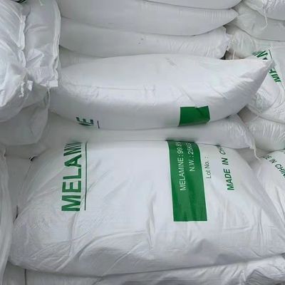 Καλή τιμή. Βιομηχανικός βαθμός 99,8% άσπρη σκόνη κρυστάλλου Tripolycyanamide/μελαμινών σε απευθείας σύνδεση