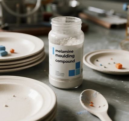 Καλή τιμή. Σύνθετη σκόνη μελαμίνης 99,8 % Πρωταγωνιστική πρώτη ύλη για σκεύη μελαμίνης σε απευθείας σύνδεση