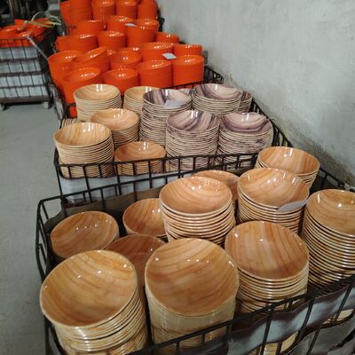 Ανθεκτικά στις γρατζουνιές μη τοξικά προσαρμόσιμα σετ μελαμίνης για ξενοδοχεία και εστιατόρια